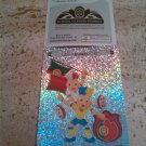 Panini EURO 2012 Number 252 Portugal Mascot Foil Sticker Mint
