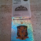 Panini EURO 2012 Number 282 Spain Foil Sticker Mint