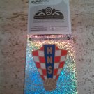 Panini EURO 2012 Number 369 Croatia Foil Sticker Mint