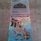 Panini EURO 2012 Number 426 Sweden Mascot Foil Sticker Mint