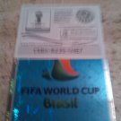 Panini World Cup Brazil 2014 Number 3 Official Poster Foil Sticker Mint