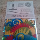 Panini World Cup Brazil 2014 Number 5 Official Mascot Foil Sticker Mint
