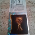 Panini World Cup Brazil 2014 Number 6 Official Trophy Foil Sticker Mint