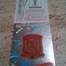 Panini World Cup Brazil 2014 Number 108 España Espana Spain Foil Sticker Mint