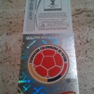 Panini World Cup Brazil 2014 Number 184 Colombia Foil Sticker Mint