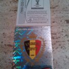 Panini World Cup Brazil 2014 Number 564 Belgium Foil Sticker Mint