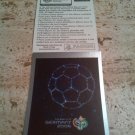 Panini World Cup Germany 2006 Number 4 Official Poster Foil Sticker Mint