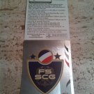 Panini World Cup Germany 2006 Number 208 Serbia Foil Sticker Mint