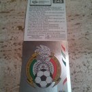 Panini World Cup Germany 2006 Number 245 Mexico Foil Sticker Mint
