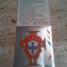 Panini World Cup Germany 2006 Number 283 Portugal Foil Sticker Mint