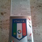 Panini World Cup Germany 2006 Number 322 Italy Foil Sticker Mint
