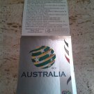 Panini World Cup Germany 2006 Number 417 Australia Foil Sticker Mint