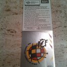 Panini World Cup Germany 2006 Number 531 Espana Foil Sticker Mint