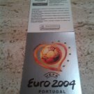 Panini EURO 2004 Number 1 Poster Affiche Foil Sticker Mint