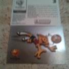 Panini EURO 2004 Number 3 Mascot Foil Sticker Mint