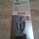 Panini EURO 2004 Number 4 Trophy Foil Sticker Mint