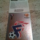 Panini EURO 2004 Number 93 France Foil Sticker Mint