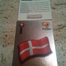 Panini EURO 2004 Number 242 Danmark Foil Sticker Mint
