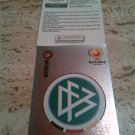 Panini EURO 2004 Number 296 Germany Foil Sticker Mint