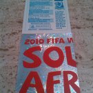 Panini World South Africa 2010 Number 2 Banner Foil Sticker Mint