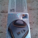 Panini World South Africa 2010 Number 5 Official Ball Foil Sticker Mint