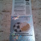 Panini World South Africa 2010 Number 31 South AfricaFoil Sticker Mint