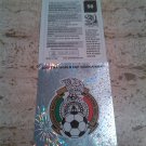 Panini World South Africa 2010 Number 50 Mexico Foil Sticker Mint