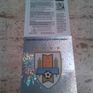 Panini World South Africa 2010 Number 69 Uruguay Foil Sticker Mint