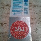 Panini World South Africa 2010 Number 354 Danmark Foil Sticker Mint