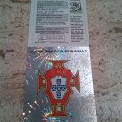 Panini World South Africa 2010 Number 544 Portugal Foil Sticker Mint
