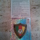 Panini World Cup Korea Japan 2002 Number 368 Cameroun Camerun Foil Sticker Mint