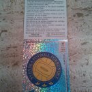 Panini World Cup Korea Japan 2002 Number 440 Sweden Foil Sticker Mint