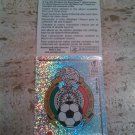 Panini World Cup Korea Japan 2002 Number 494 Mexico Foil Sticker Mint
