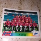 Panini World Cup France 1998 Norway Team 67 Sticker Mint