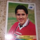 Panini World Cup France 1998 Oyvind Leonhardsen 79 Norway Sticker Mint