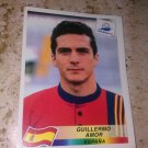 Panini World Cup France 1998 Guillermo Amor 239 Spain Espana Sticker Mint