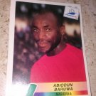 Panini World Cup France 1998 Abiodun Baruwa 247 Nigeria Sticker Mint