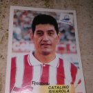 Panini World Cup France 1998 Catalino Rivarola  267 Paraguay Sticker Mint