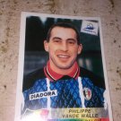 Panini World Cup France 1998 Philippe Vande Walle 334 Belgium Sticker Mint