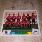 Panini World Cup France 1998 South Korea Team 335 Sticker Mint