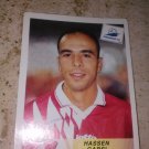 Panini World Cup France 1998 Hassen Gabsi 494 Tunisia Sticker Mint