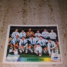 Panini World Cup France 1998 Argentina Team 498 Sticker Mint