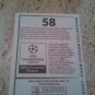 Panini UEFA Champion League 2007-2008 Lionel Messi N 58