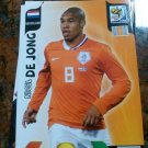Panini FIFA World Cup South Africa 2010 Adrenalyn XL N 246 De Jong Netherlands