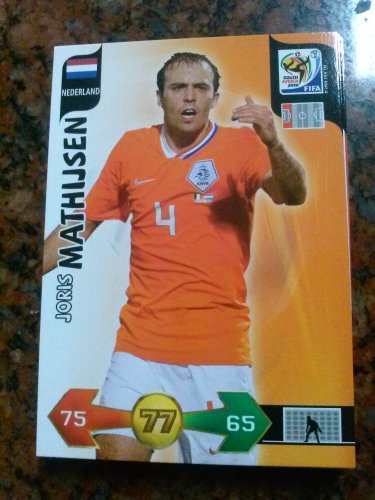 Panini FIFA World Cup South Africa 2010 Adrenalyn XL N 244 Mathijsen Netherlands