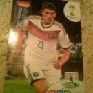 Panini FIFA World Cup Brazil 2014 Adrenalyn XL N 117 Mario Gomez Deutschland Base card