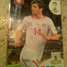 Panini FIFA World Cup Brazil 2014 Adrenalyn XL N 296 Valentin Stocker Switzerland Base card