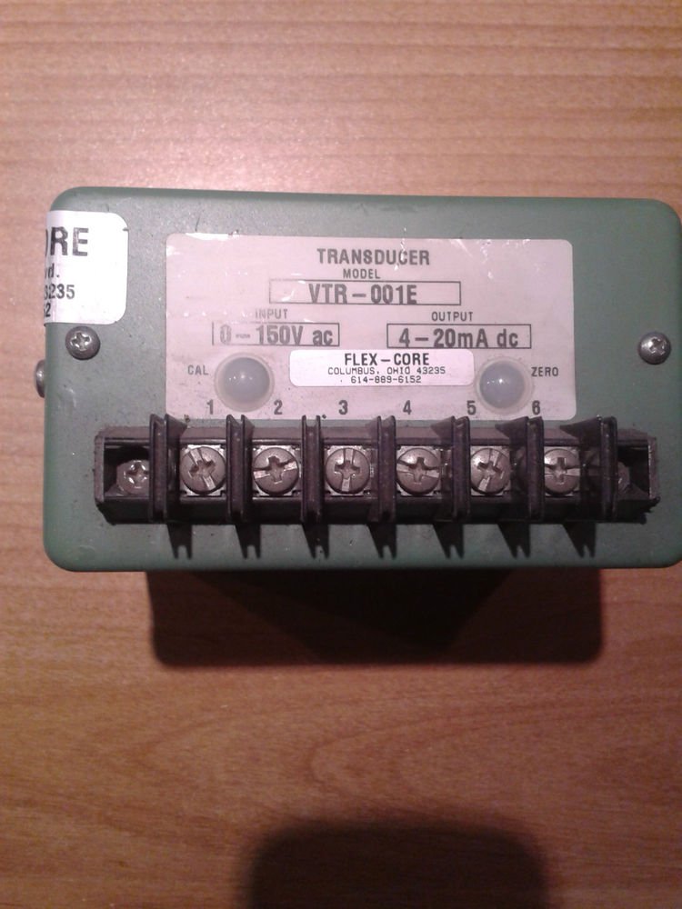 FLEX CORE VTR001E 0150 VAC RMS VOLTAGE TRANSDUCER