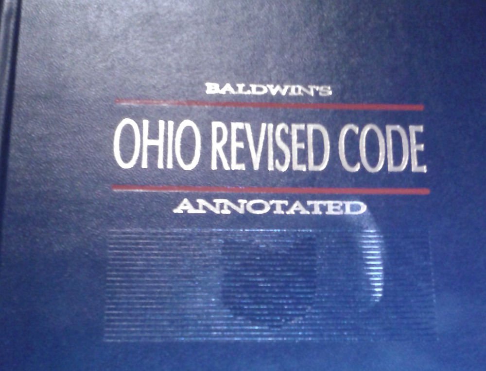 Baldwin’s OHIO REVISED CODE Annotated Title 43 & 45 HARD BOUND GOLD&BLUE