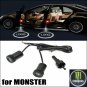 3w LED Ghost Shadow Car Door Logo Light for MONSTER